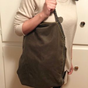 Stella McCartney military green Falabella bag